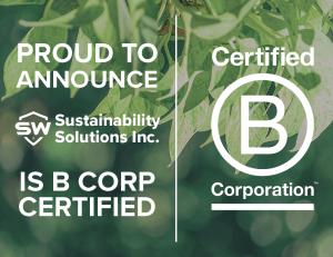 SW Sustainability Solutions Achieves B Corp Certification