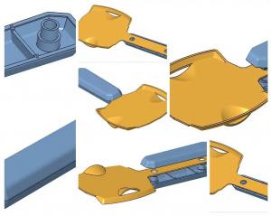 Bite Registration Rim Former Parts