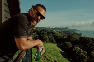 Jason Momoa Holding Mananalu