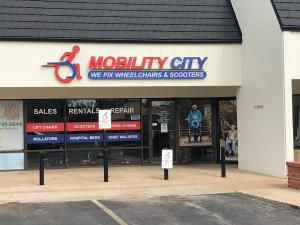 Photo of the storefront of Mobility City of Oklahoma City, 12316 N May Ave, Suite A, Oklahoma City, OK 73120, (405) 775-9866