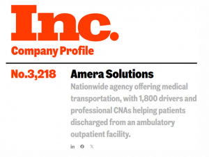 Inc 5000 | Amera Solutions