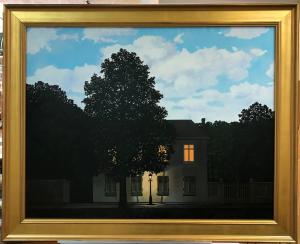 Prestige Fine Art copies Magritte painting  auctioned at Sotheby’s for 80 million for Alex Green CEO of Oxford Club 2022