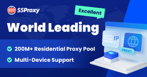 922S5Proxy_World Leading 200M+ Residential Proxy Pool