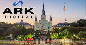 Picture of Jackson Square in New Orleans with ARK Digital