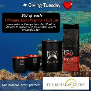 Kona Earth Celebrates Giving Tuesday With A Special Promotion to Support Hawaiian Reef Preservation