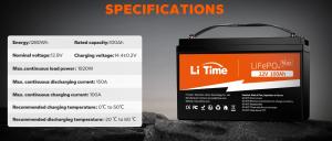 LiTime Upgrades the 12V 100Ah Series Battery with Self-Heating and Max Versions of LiFePO4 Battery
