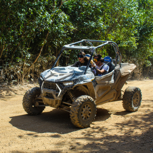 persons on an ATV Off Road at Selvatica Cancun Riviera Maya