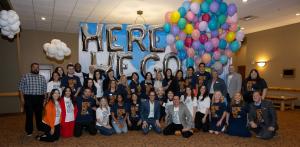 group photo of the Visit Anaheim team