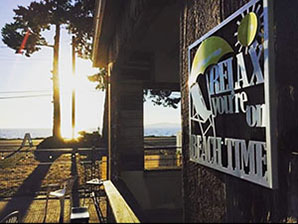 The Beach Bar, a restaurant concept by Randall Sheriff and Kelly Sheriff.