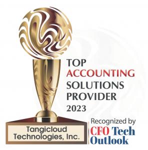 CFO Tech Magazine Award to one of the top 10 Soution Providers for 2023 - Tangicloud Technologies, Inc.