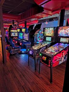 Pinball Arcade Games at B Social by Brick & Bourbon