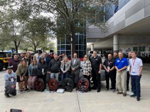 Guni Wheel and Operative Talent at SEMA Show