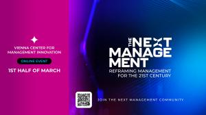 Tune in to the online event in the first half of March, designed to assemble the global management community .