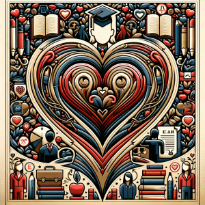 Educational Elegance: Weaving Love and Knowledge into the Fabric of Learning.