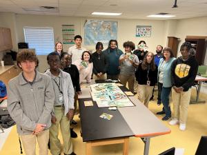 The EPA Gulf of Mexico Division joined Global Geospatial Institute In Teaching High School Students About GIS Technology