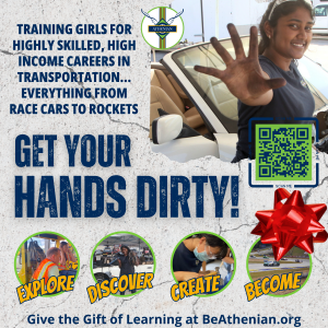 BeAthenian.org STEM Students Explore, Discover, Create & Become Leaders at Athenian