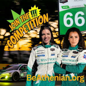 Join Katherine Legge & Sheena Monk for the Girls at Track Competition