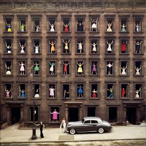 World famous photographer known for “Girls in the Windows”, 1960 - An image not only about beauty and fashion, it is also a slice of time in history