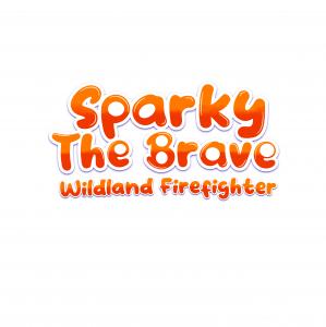 Sparky The Brave Wildland Firefighter logo