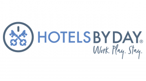 HotelsByDay logo - Work.Stay.Play.