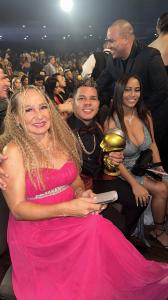 el yinker champeta at the 2023 luna awards