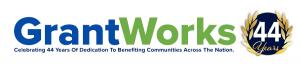 GrantWorks logo with 44 year anniversary graphic
