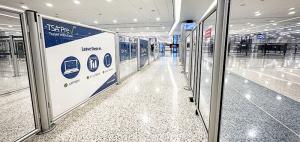 In-Queue Signage and Advertising at the TSA Innovation Checkpoint