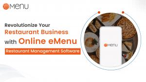 eMenu restaurant management software
