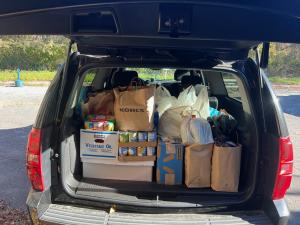 Brookhaven, NY Thanksgiving food drive
