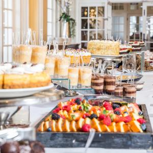 Grand Galvez offers a tremendous selection of desserts on its Christmas Day buffet