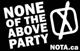 None of the Above Direct Democracy Party - logo