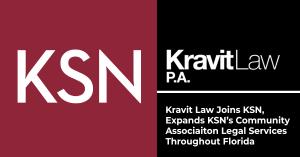 Kravit Law joins KSN, Expanding Community Association Legal Services throughout Florida