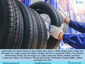 Saudi Arabia Tire Market Latest Report 2024-2032 by IMARC Group