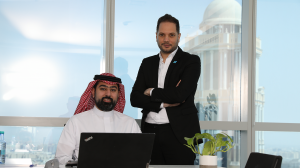 On left Osama Alraee, CEO, and co-founder, on right, Mohamed Jawabri, COO, and co-Founder of Lendo