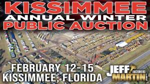 Jeff Martin Auctioneers Returns to Kissimmee, FL for the 7th Consecutive Year