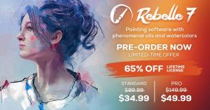 Rebelle 7 Painting Software Coming on December 14th, Pre-Orders Available Now