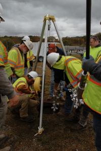 Deployment of the UV Curing Lighttrain