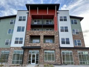 Completed Front of Northwest Apartments