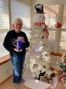 Route 66 Icon, Lois Gochenour, Handcrafts Collector’s Item for 100 Miles Of Christmas Celebration