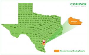 The positive effects of property value protests are shown by the Nueces County, Texas, revised hearing results.