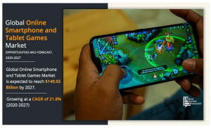 Online Smartphone and Tablet Games Market to reach USD 149.93 Billion by 2027- Gaming Fever Spreads: Trending Worldwide