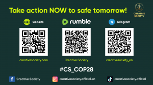 Connect with Creative Society via Social Media and Watch LIVE