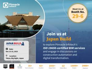 Pinnacle Infotech to Showcase Innovative BIM Solutions at Japan Build 2023