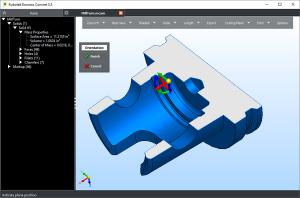 Screen capture from Kubotek Kosmos Convert software reading native Mastercam MCAM file format