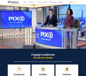 The new FX Design Group homepage (fxgroup.tv)