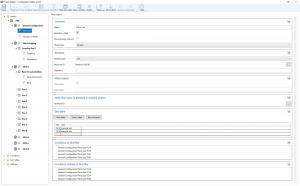 The picture shows an editor mask for configurating a software tool
