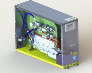 High power fiber laser the size of a PC