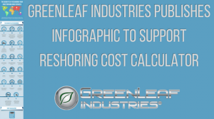 GreenLeaf Industries Publishes Infographic to Support Reshoring Cost Calculator