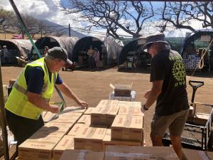 Rotary in action on Maui