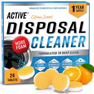 ACTIVE Disposal Cleaner Tablets for Kitchen Garbage Disposals to Clean and Remove Odors